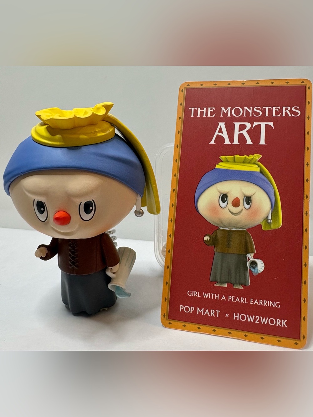 POP MART THE MONSTERS ART – Girl with a Pearl Earring | POP MART × HOW2WORK